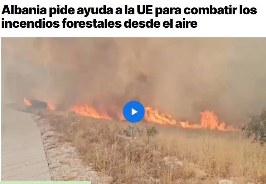 Emergency Aid and Green Protection – A Ray of Hope in Albania’s Forest Fires 